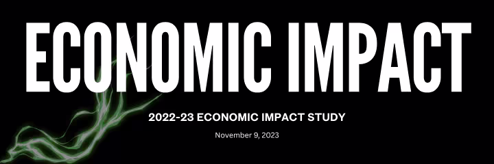 2022-23 Economic Impact Study graphic