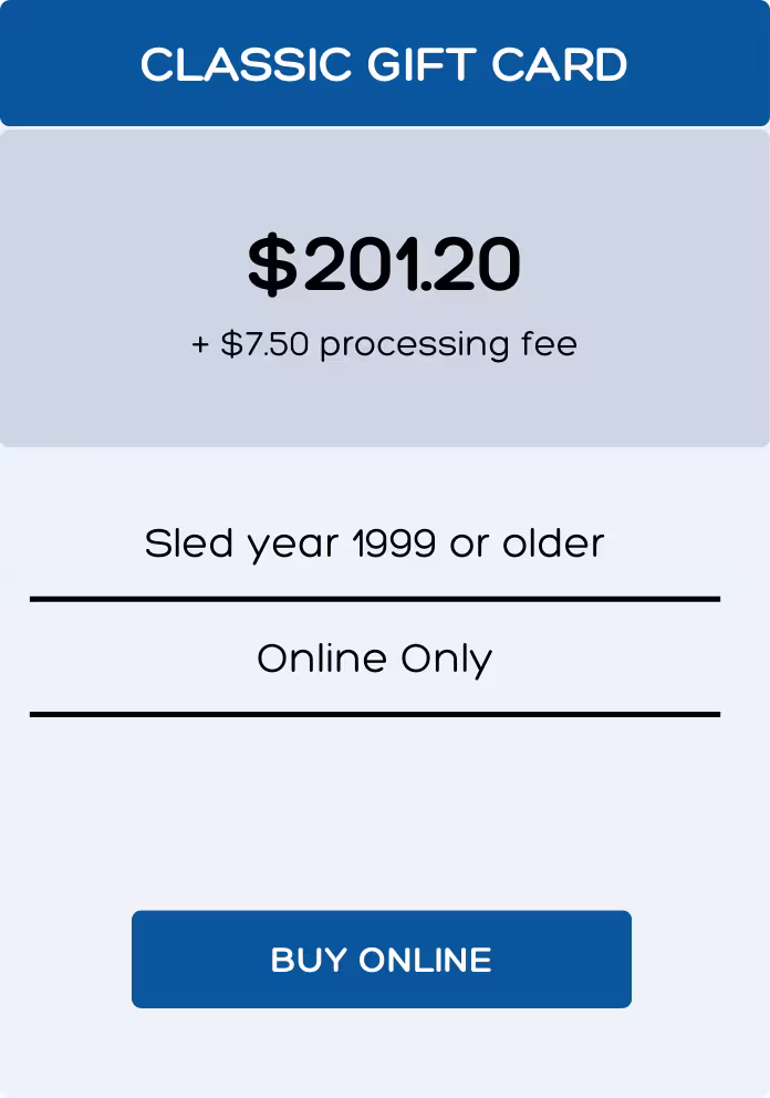 OFSC 2026 Classic Gift Card In Season