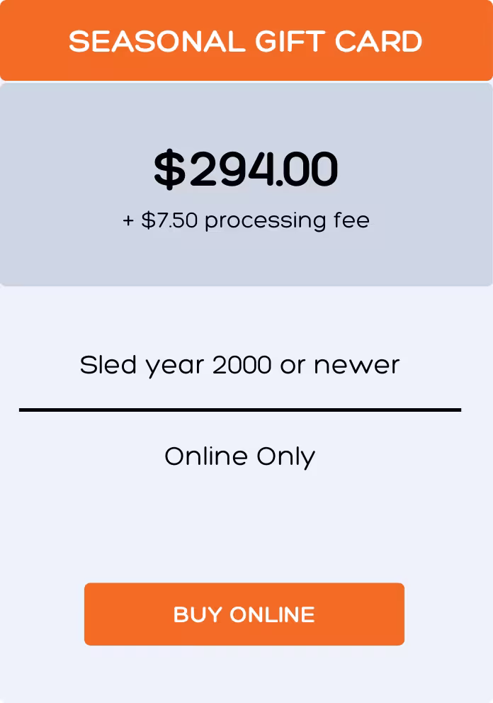 OFSC 2026 Seasonal Gift Card In Season